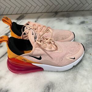 Nike Air Max 270 Washed Coral Black Fuchsia AH6789-603 Womens Size 7 Rare